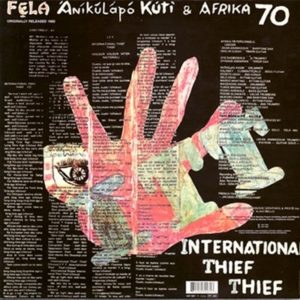 Fela Anikulapo Kuti – I.T.T. Cover back LP