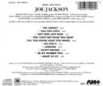 Joe Jackson - Body and Soul Cover back cd