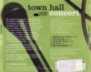 blue note town hall concert cover back
