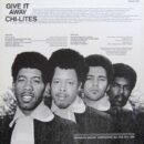 Chi Lites - Give it away Cover back LP