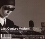 Towa Tei - Last Century Modern Cover back CD