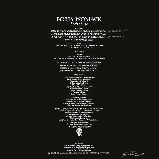 Bobby Womack – Facts Of Life ’73 › Funkygog Blog