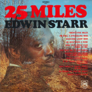 Edwin Starr-25 Miles Cover front