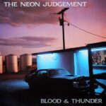 Neon Judgement Blood & Thunder Cover front LP