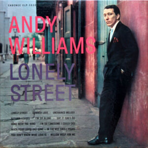 Andy Williams-Lonely Street Cover front LP
