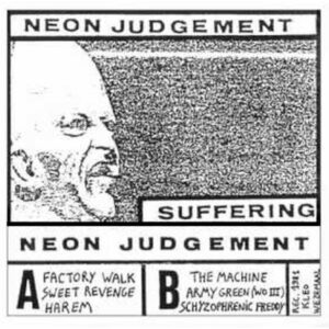 Neon Judgement Suffering Cover Tape