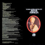 Aretha Franklin-Young, Gifted and Black Cover back LP
