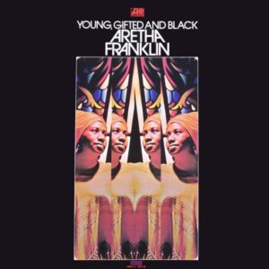 Aretha Franklin-Young, Gifted and Black Cover front LP